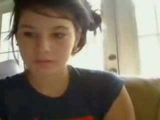 Jovem e glorioso webcam mademoiselle
